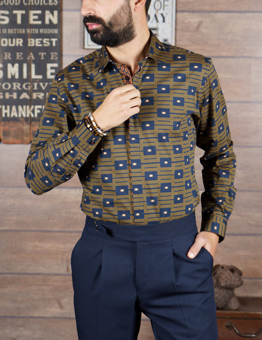 Camisa estampado green