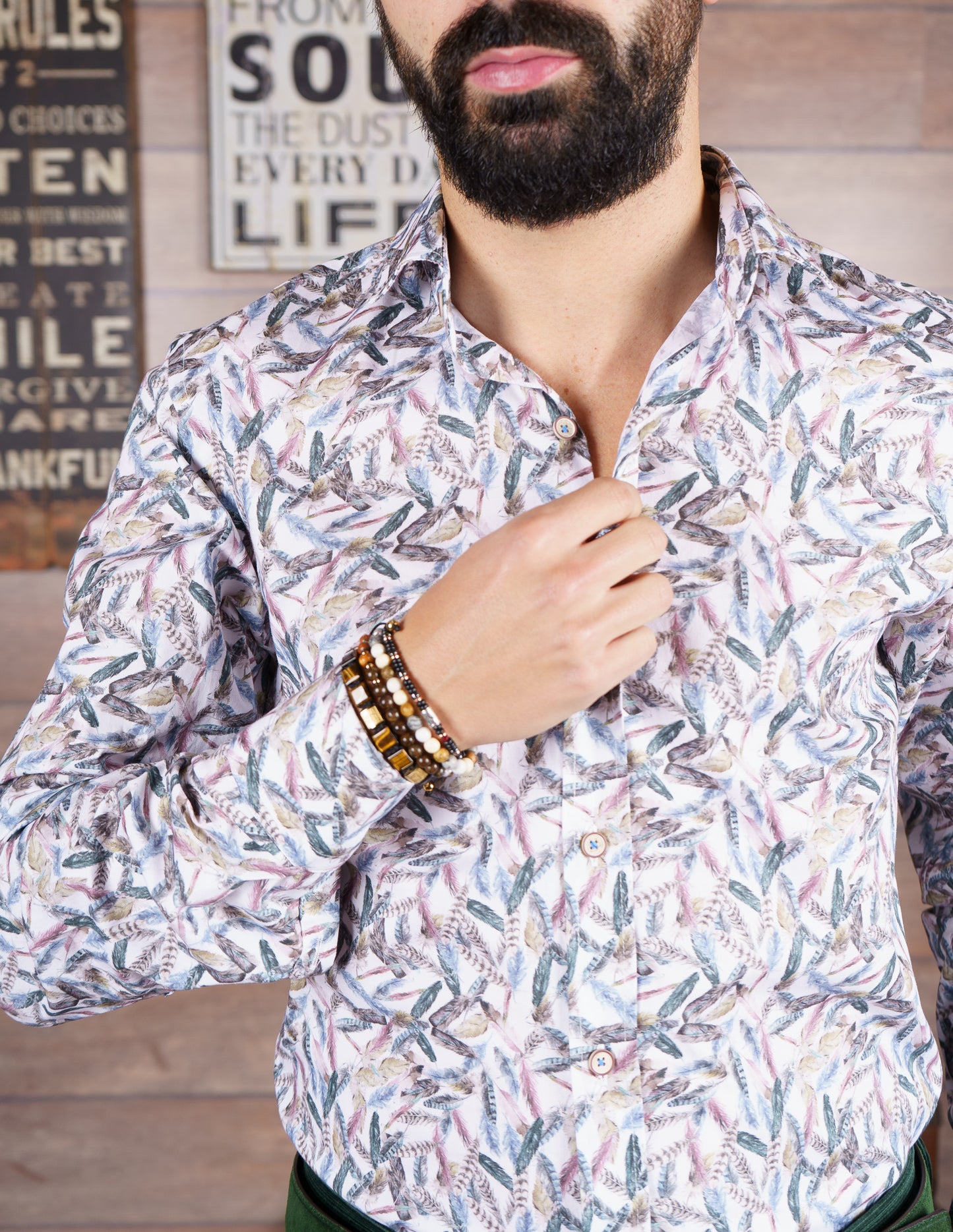 Camisa penas