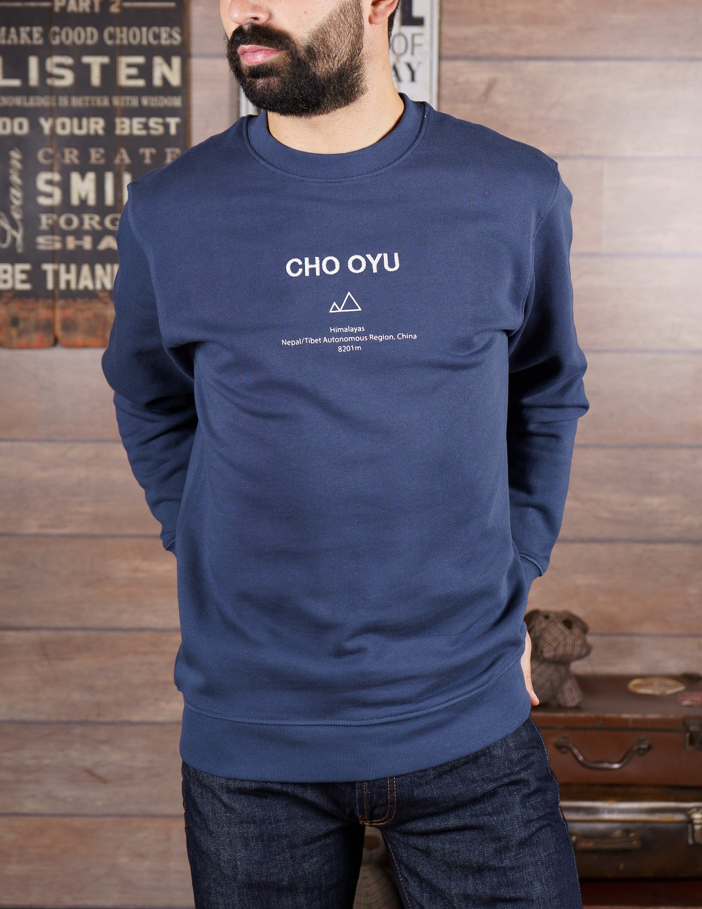 Sweater marinho