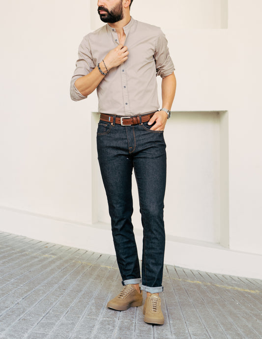 Camisa Taupe