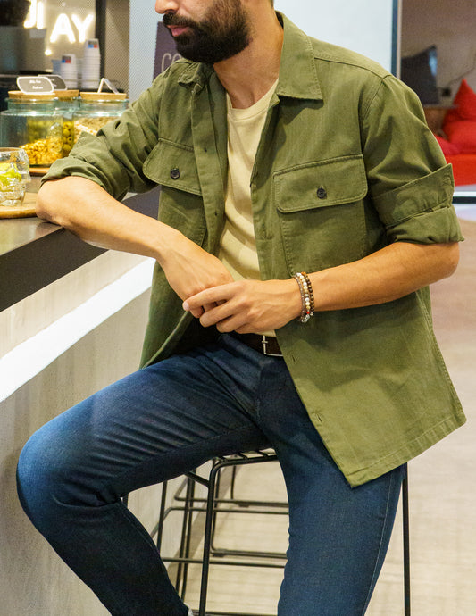 Camisa - Overshirt Verde