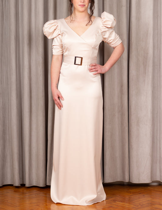 Vestido Manga de Fada Nude